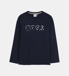 T-shirt à manches longues BOSS Kidswear