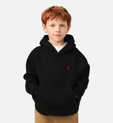 Hoodie en coton Ami de Coeur AMI Paris