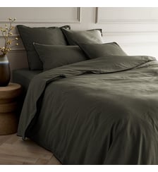 Housse de couette en voile de coton lavé AM.PM