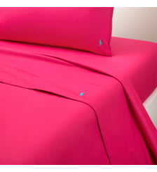Drap plat en percale de coton Ralph Lauren Home