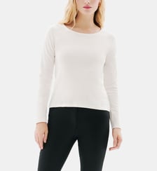 T-shirt thuge - Motif uni - Coton - Coupe droite Caroll