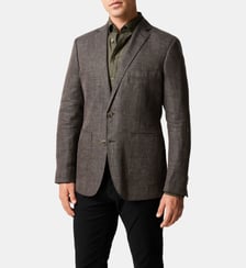 Veste blazer slim en laine et lin The Cascades Rodd & Gunn