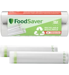 Sac sous vide FSRE2802X01 2 rouleaux 28cm X 3m Foodsaver