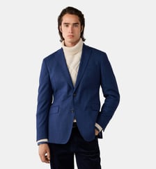 Blazer En Flanelle Performance En Laine Italienne Hackett London