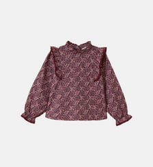 Blouse imprimée Ophélia Fille Cyrillus
