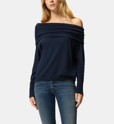 Pull à manches longues et épaules dénudées Pinko