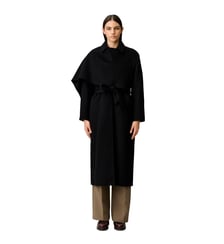 Manteau long drapé Claudie Pierlot
