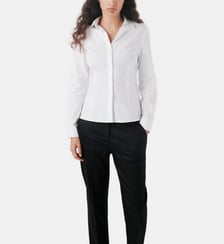 Chemise csensuel - Motif uni - Coton biologique - Coupe cintrée Caroll