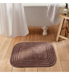 Tapis de bain coton recyclé tufté La Redoute Interieurs