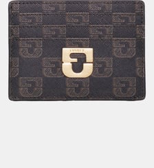 Porte carte en toile enduite monogrammée - CARDHOLDER Gerard Darel