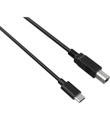 Câble USB C vers USB-B - 1.8M noir Essentiel B