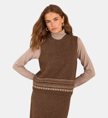 Pull Sans Manches 100% Yack Alois Maison 123