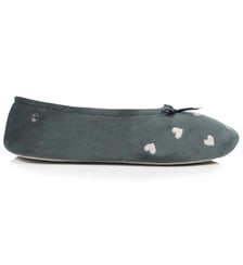 Chaussons ballerines velours félin et noeud-Léopard-41/42 Isotoner