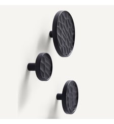Lot de 3 patères en chêne teinté AM.PM