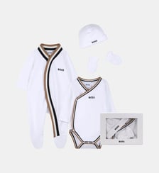 Ensemble pyjama, body, bonnet et mouffles BOSS Kidswear