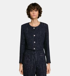 Veste en tweed fantasie Sandro