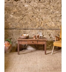 Table basse en bois Léonie N°1163- Produit chiné Debongout