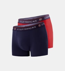 Lot de 2 boxers en coton Le Slip Francais