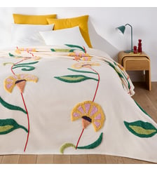Dessus de lit coton tufté La Redoute Interieurs