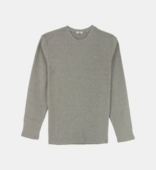 T-shirt manches longues Telo en coton gaufré Serge Blanco
