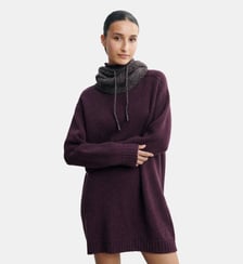 Robe pull courte en cachemire Bompard