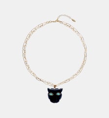 Collier double chaînes avec charm FABELLA Hipanema