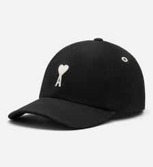 Casquette Empiècement Feutré Ami unisexe en Coton AMI Paris