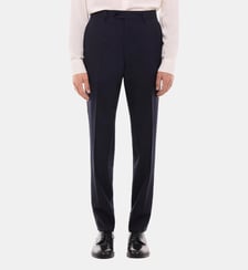 Pantalon de costume ajusté en laine Fursac
