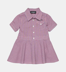 Robe chemisier à logo Dsquared2