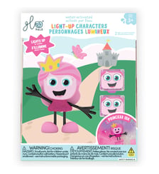 Personnage et 2 cubes lumineux Glo Pals