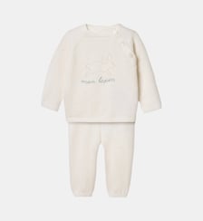 Ensemble en coton biologique et laine Cyrillus