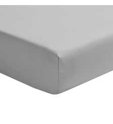 Drap housse uni en percale de coton, bonnet de 30cm, PREMIÈRE Essix