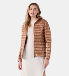 Doudoune légère à capuche brillante Cloe shiny Jott