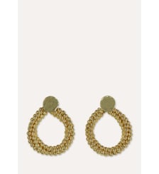 Boucles d'oreilles pendantes à perles La Fée Maraboutée