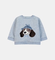 Pull -  horizon coton imprimé chien Tartine Et Chocolat