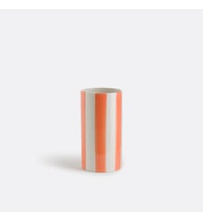 Vase en céramique à rayures, H18 cm La Redoute Interieurs