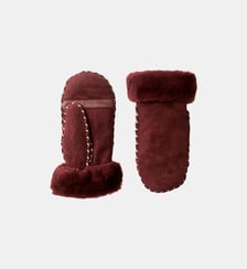 Mouffles Alix Femme Cuir Agneau Double Face Agnelle