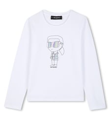 Tee-shirt manches longues Karl Lagerfeld Kids