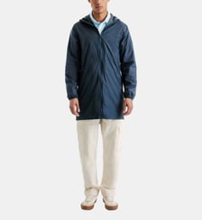 Imperméable long à capuche paquetable Oban Jott