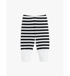 pantalon Turbo rayures 12/12 noir et blanc Agnès b.