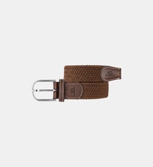 Ceinture tressée élastique unie Billybelt