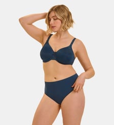 Culotte taille haute - Bleu pétrole Simone Pérèle