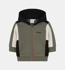Cardigan à capuche BOSS Kidswear