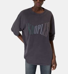 T-shirt oversize avec sérigraphie The Kooples