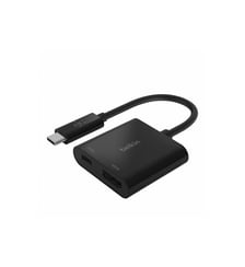 Adaptateur USB-C/HDMI USB-C HDMI 60W Noir Belkin
