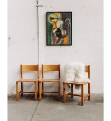 Chaise en bois Alma N°38 - Produit chiné Debongout