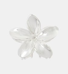 Pince à cheveux fleur argentée Balaboosté