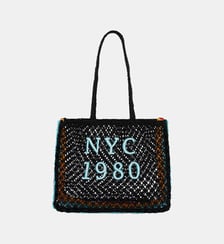 Sac cabas brodé de perles ULYSS Wild