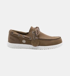 Chaussures bateau Socoa en nubuck Serge Blanco