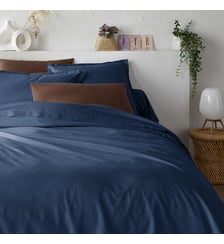 Housse de couette en percale de coton Scenario La Redoute Interieurs